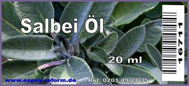 Salbei Öl 20 ml